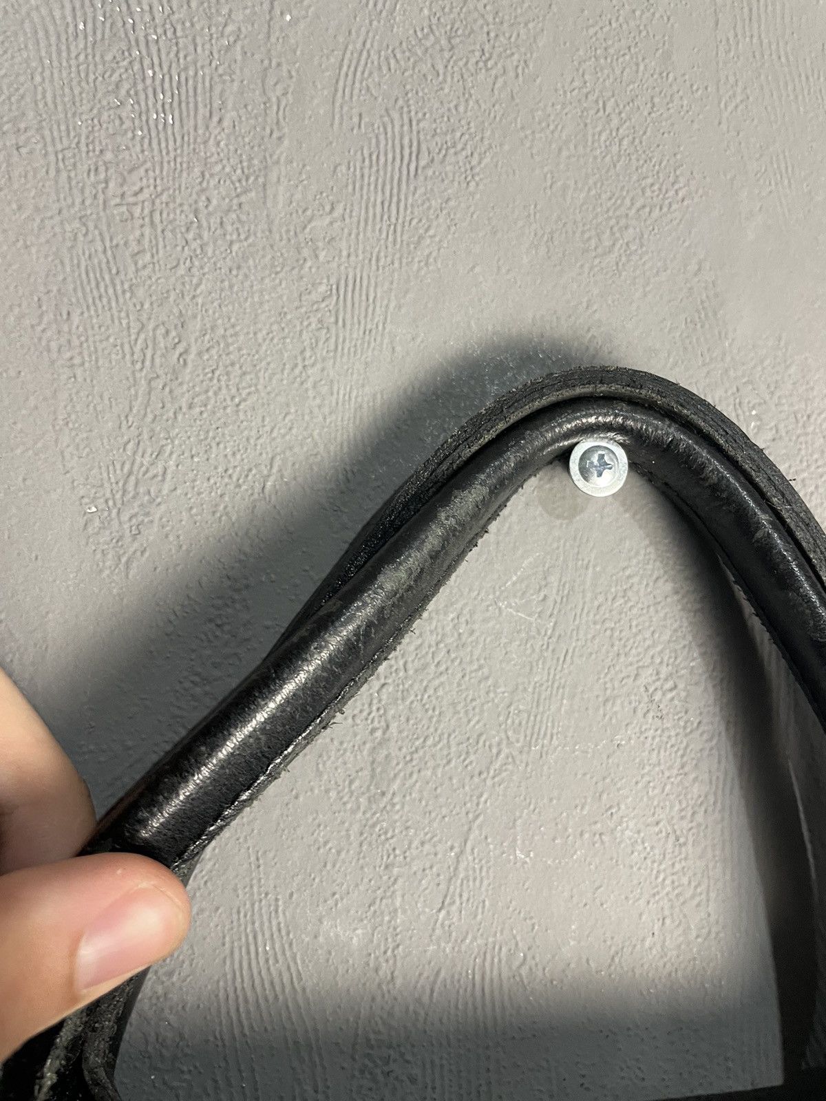Longchamp LONGCHAMP Large Black Leather Silver Toggle Shoulder Bag EUC Size ONE SIZE - 15 Thumbnail