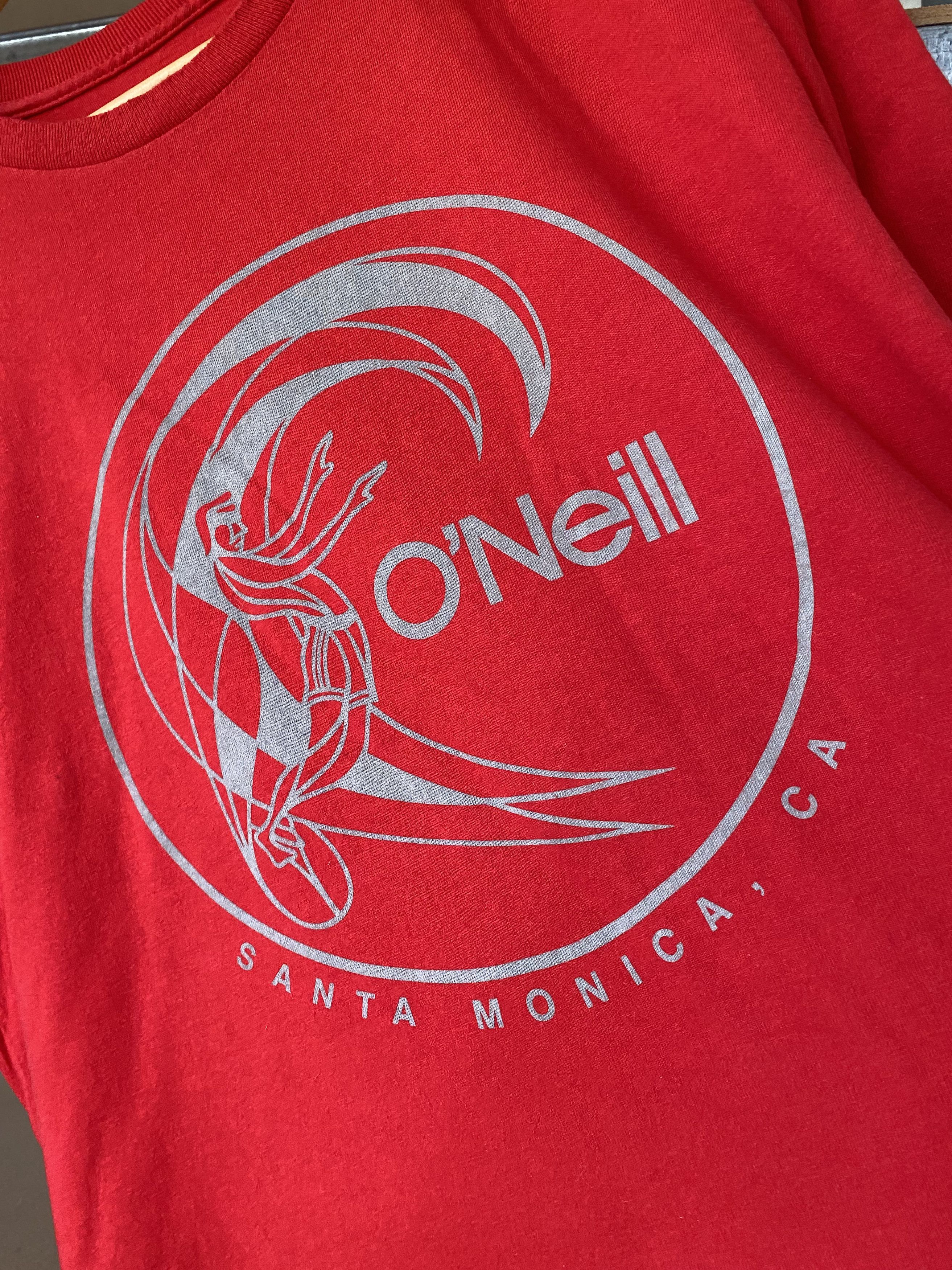 O'Neill O'neill Vintage Santa Monica CA Red Tee Size US L / EU 52-54 / 3 - 11 Thumbnail