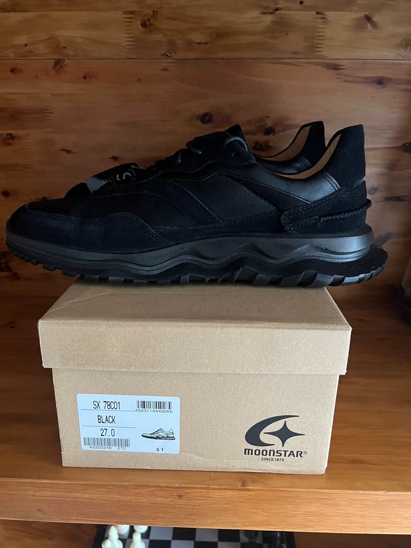 Moonstar MOONSTAR SPxx SX78C01 Black New w/Tags EU43 Made in Japan Size US 10 / EU 43 - 9 Thumbnail