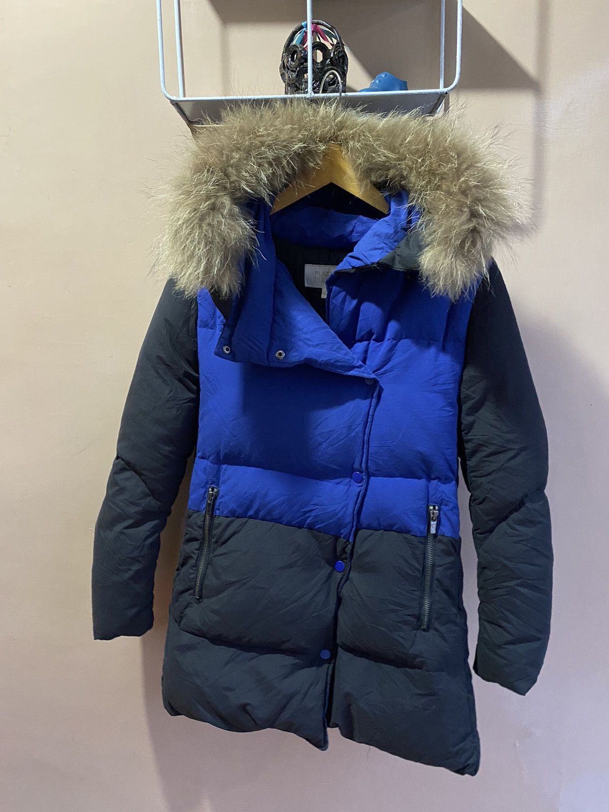 If Six Was Nine × Japanese Brand × Le Grande Bleu (L.G.B.) 💸BINDINGOFFER💸Plastic Island Down FurJacket Lgb Ifsixwasnine Size US S / EU 44-46 / 1 - 1 Thumbnail