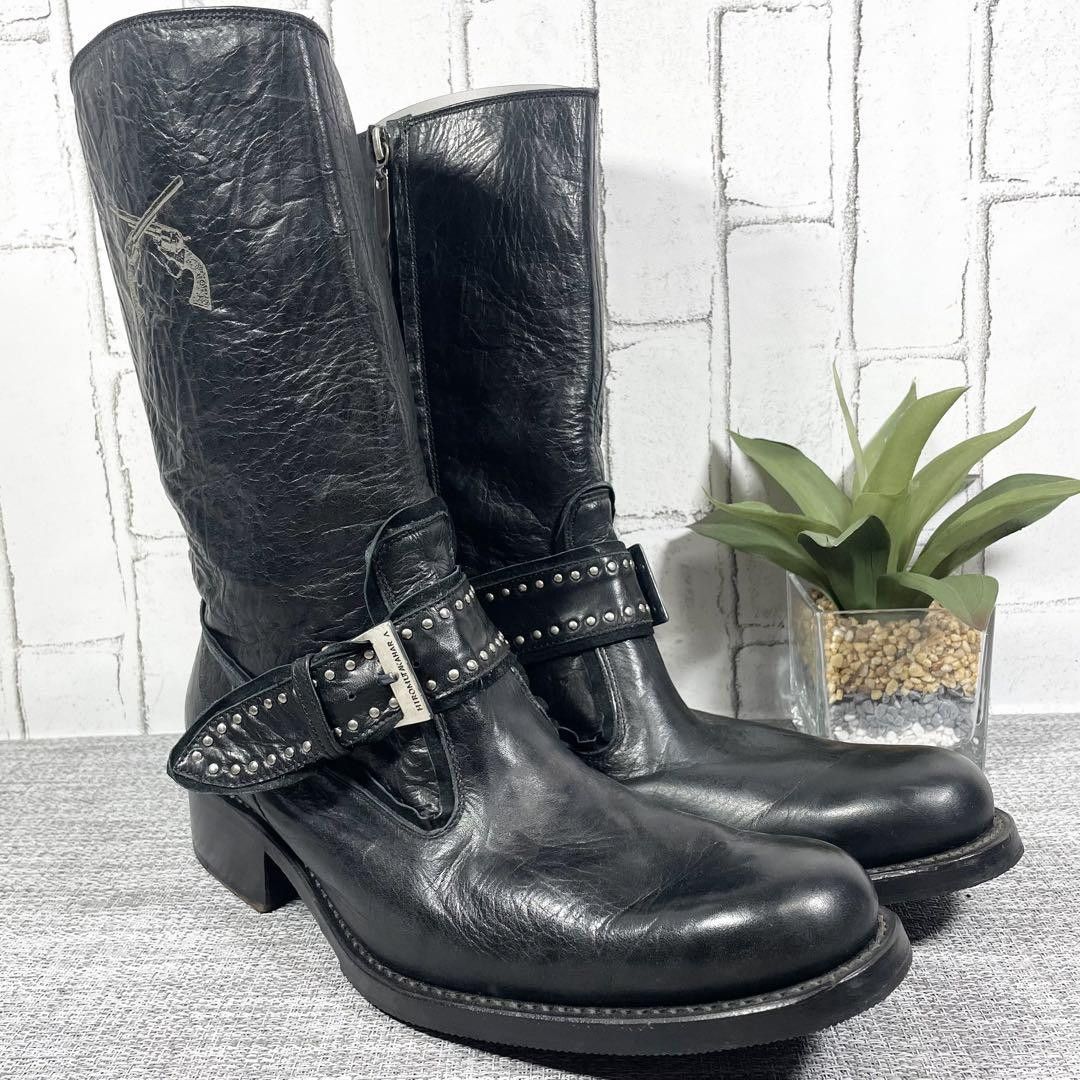 Roen Hiromu Takahara X Roen Studded Boots | Grailed