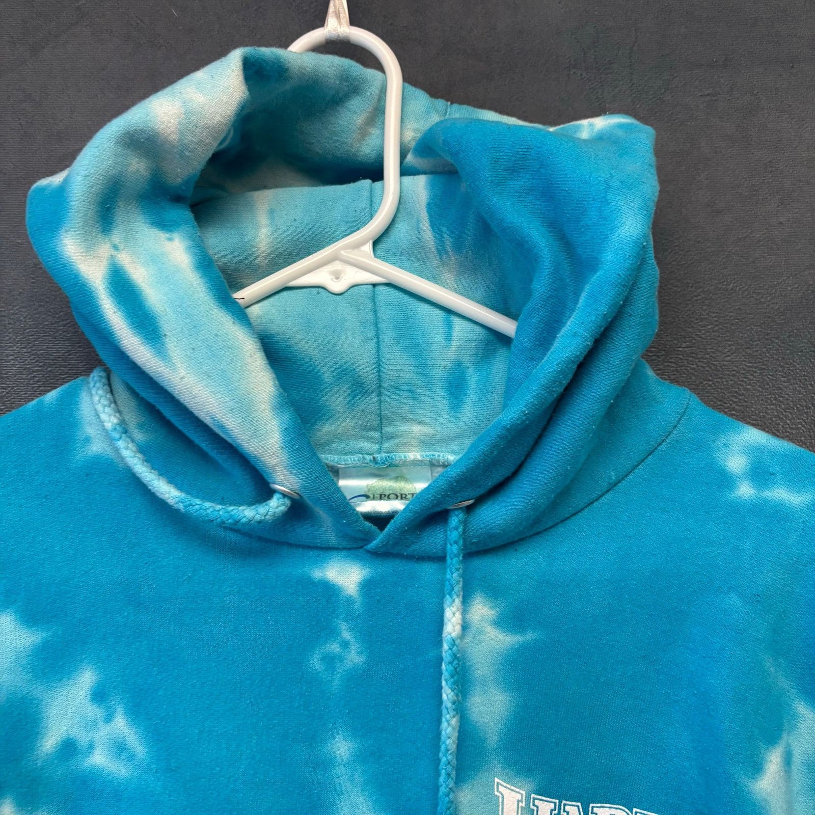 Port & Company Port Company Tie Dye Harris Ranch Hoodie XL Blue Streetwear Size US XL / EU 56 / 4 - 6 Thumbnail