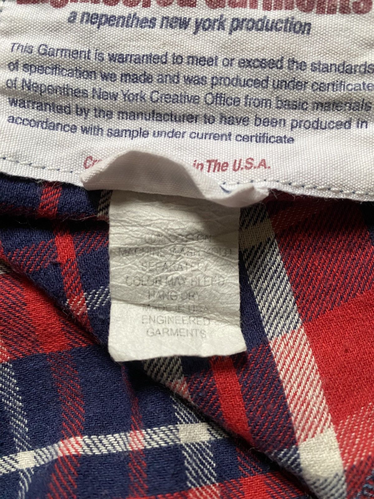 Engineered Garments Engineered Garments Nepenthes Snap Button Plaid Western Size US S / EU 44-46 / 1 - 8 Thumbnail