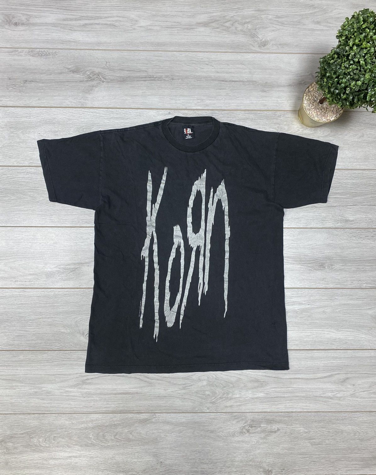 Band Tees Vintage Korn 1996 Band Shirt Life is Peachy Size US XL / EU 56 / 4 - 2 Thumbnail
