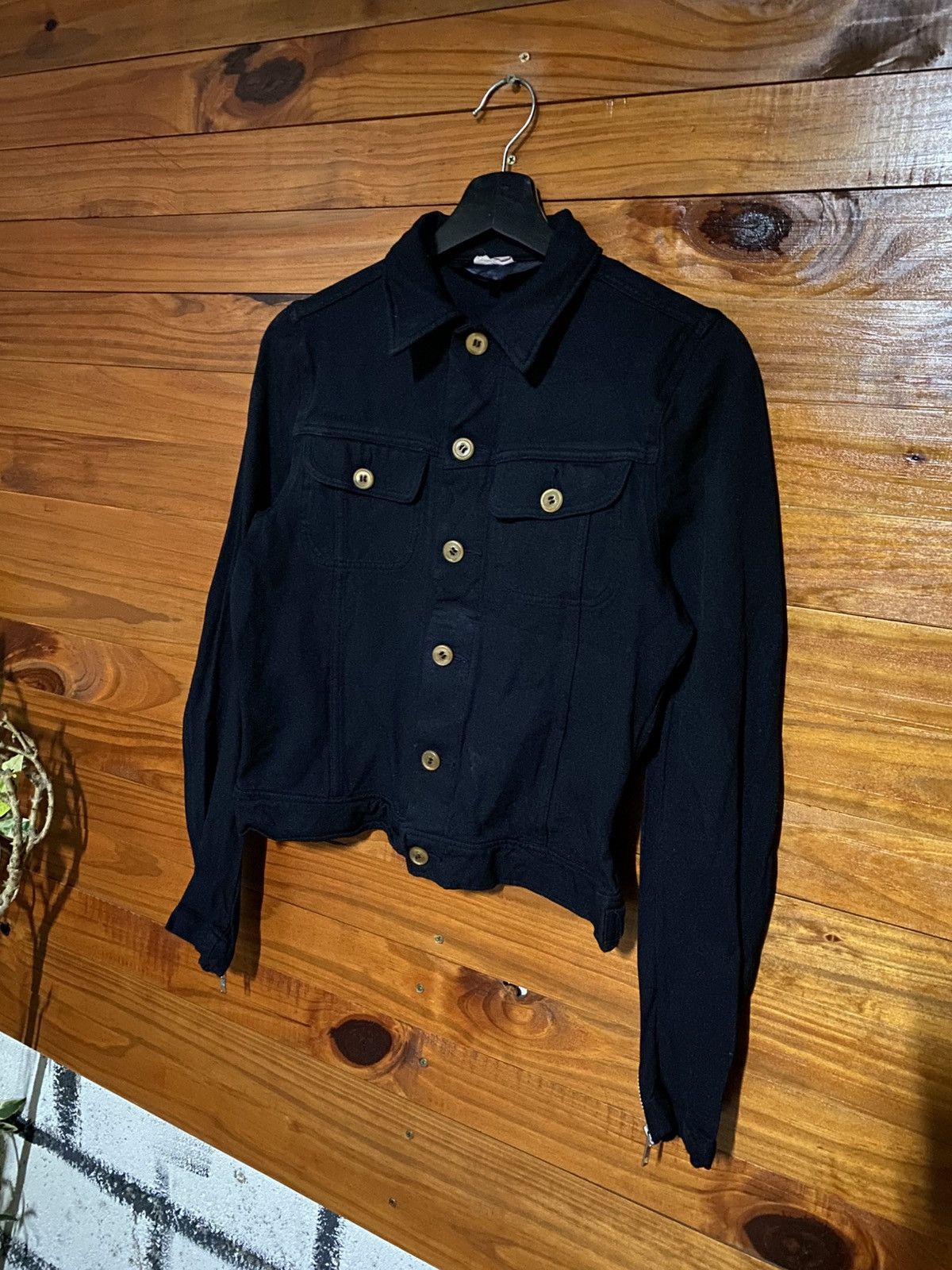 Comme des Garcons Comme des Garçons Homme Wool Jacket Minimalist Archive Piece Size US XS / EU 42 / 0 - 3 Thumbnail