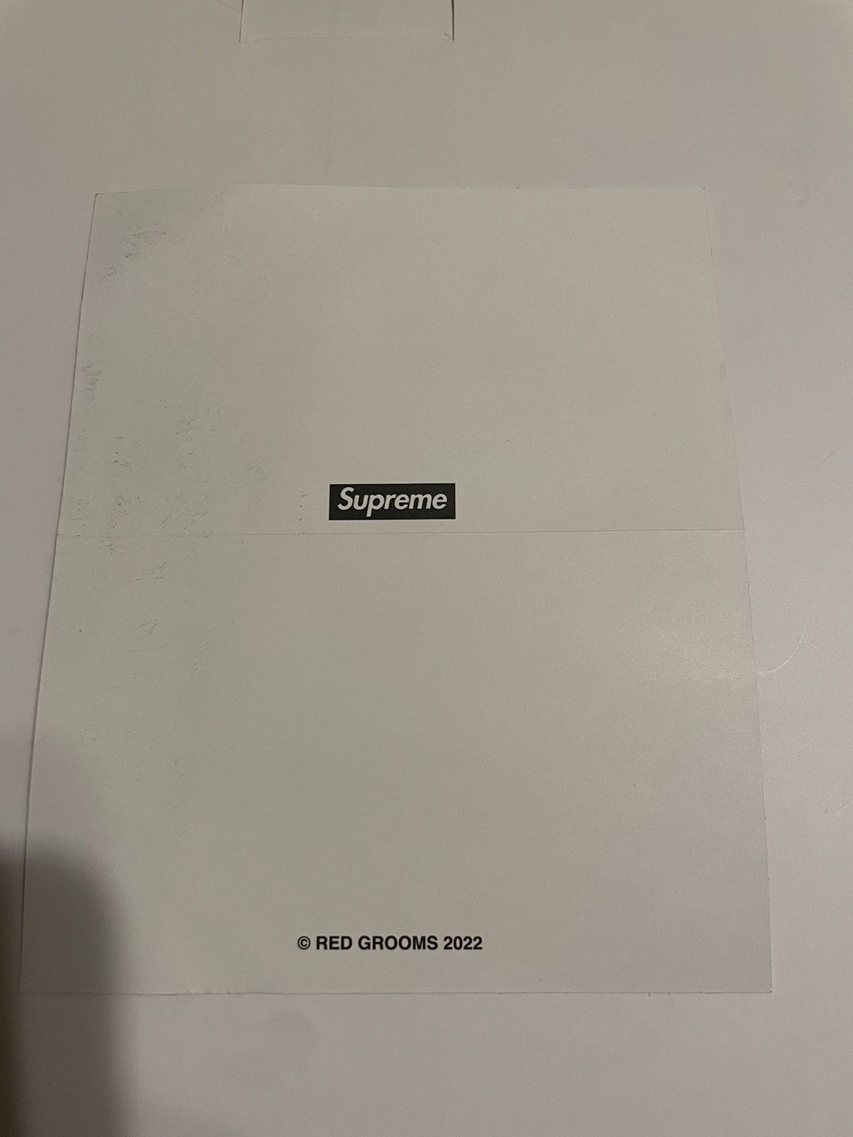 Supreme Supreme Red Grooms Sticker Size ONE SIZE - 3 Thumbnail
