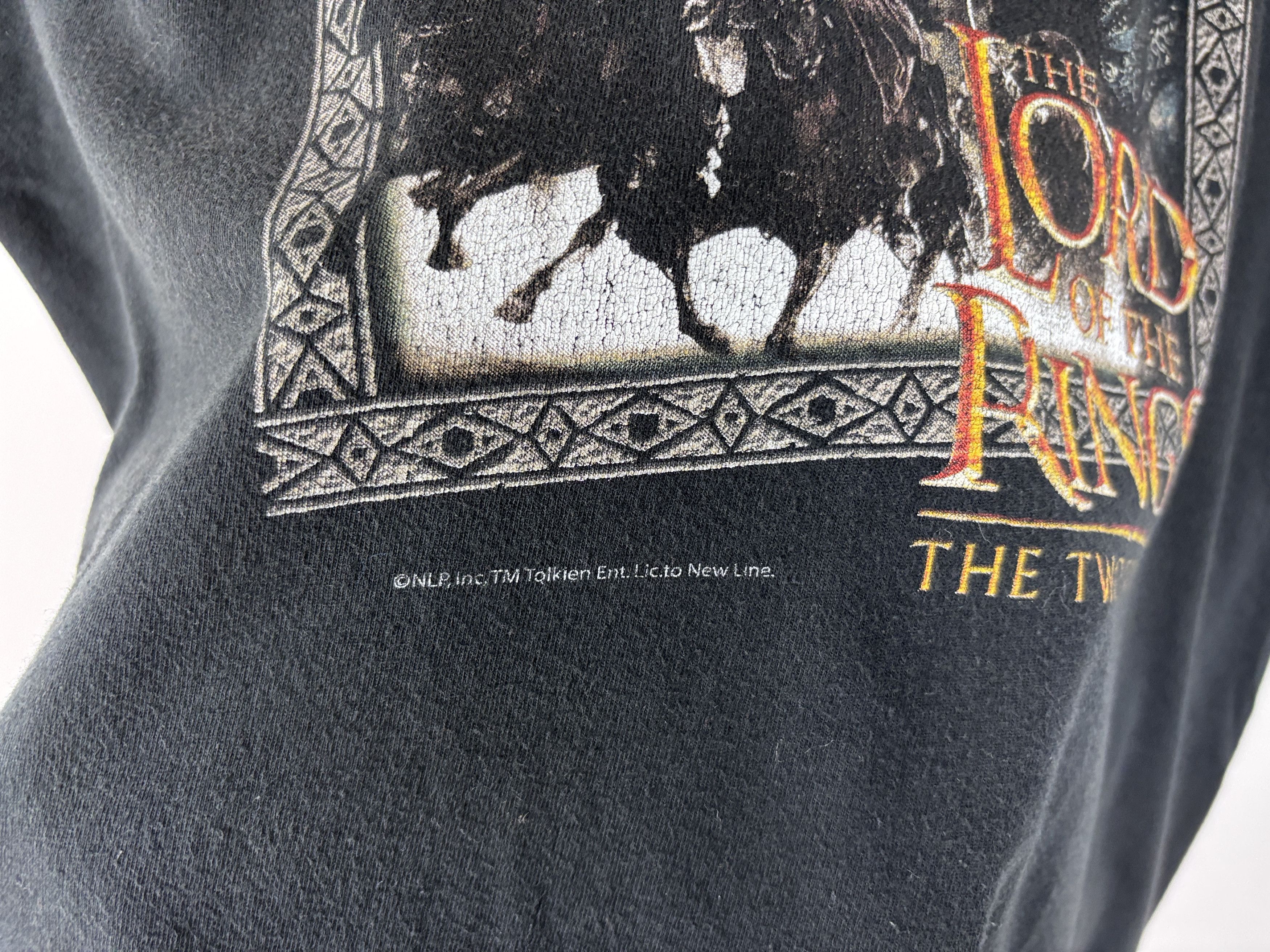 Vintage 2000s Lord of the Rings Two Towers Movie T-Shirt ~S-M Size US S / EU 44-46 / 1 - 5 Thumbnail