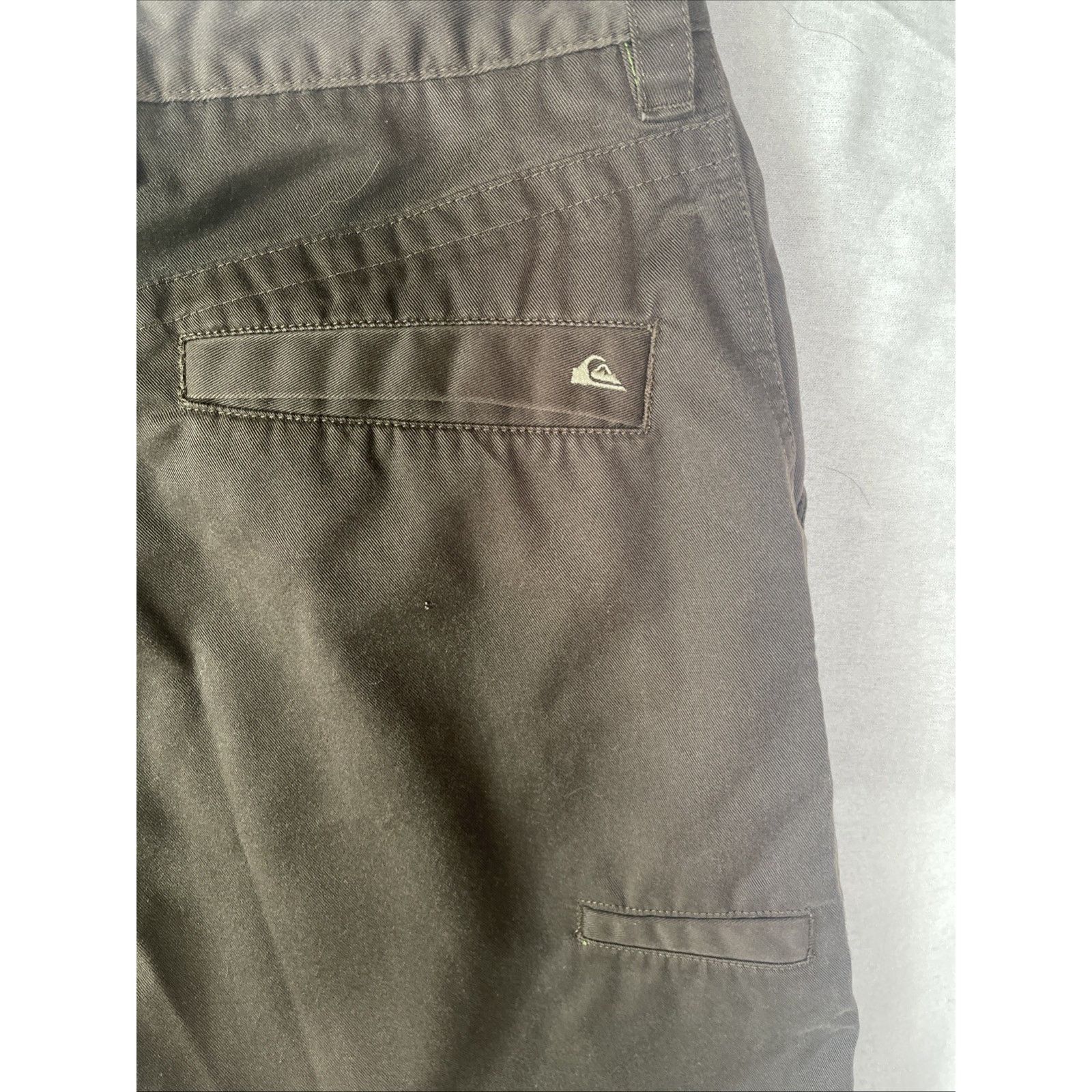 Quiksilver Quicksilver Boarding Apparel Men's Brown Chino Shorts 32 Size US 32 / EU 48 - 5 Thumbnail