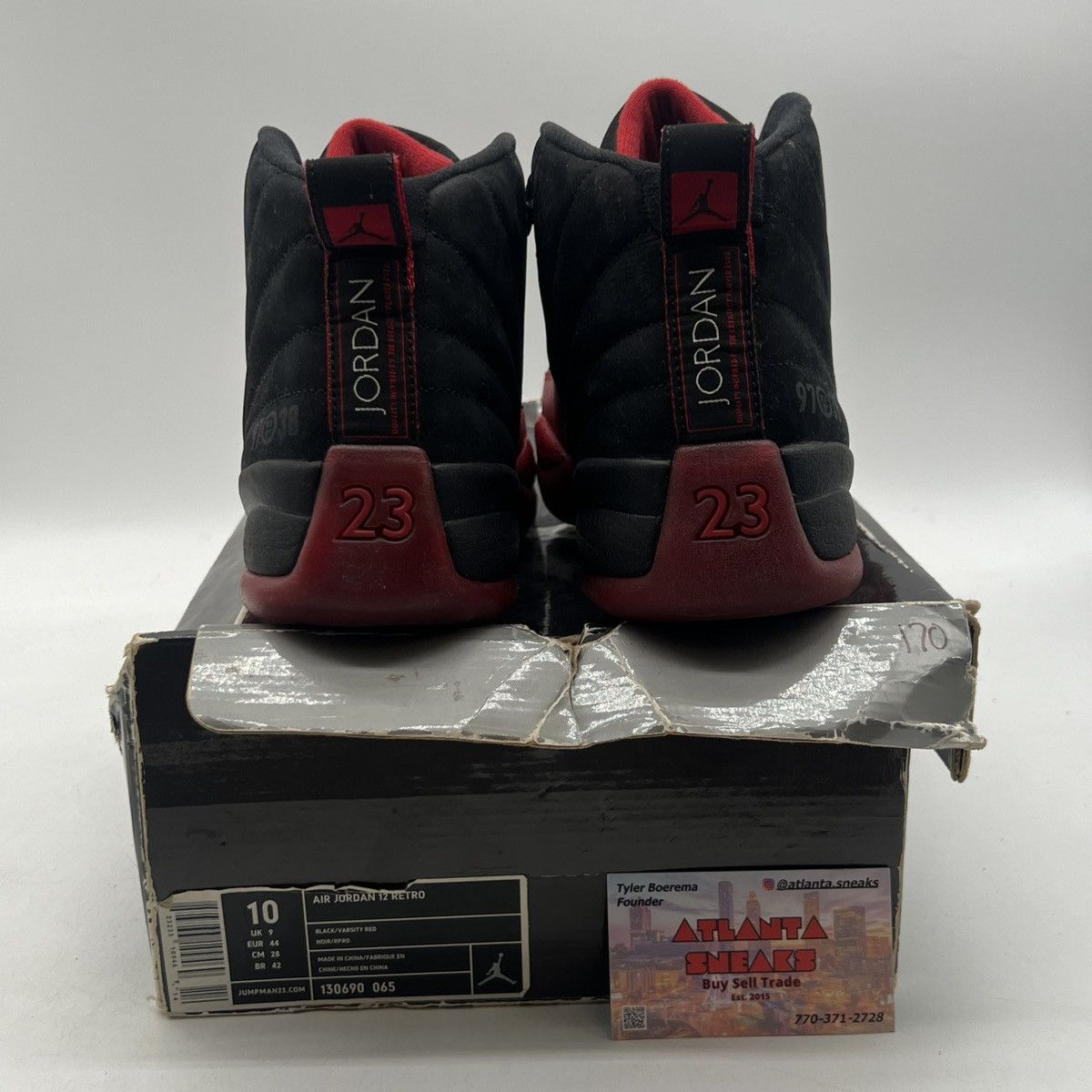 Jordan Brand Air Jordan 12 flu game Size US 10 / EU 43 - 3 Thumbnail