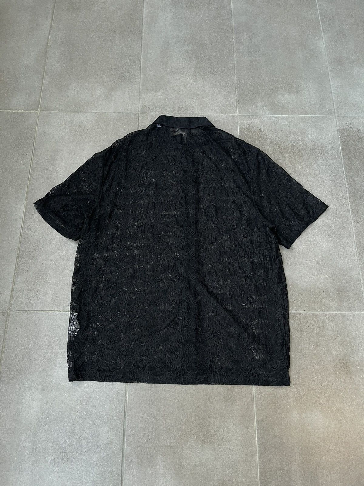 Han Kjobenhavn !DS! SS23 Han Kjobenhavn Lace Monogram Black Summer Shirt Size US M / EU 48-50 / 2 - 13 Thumbnail