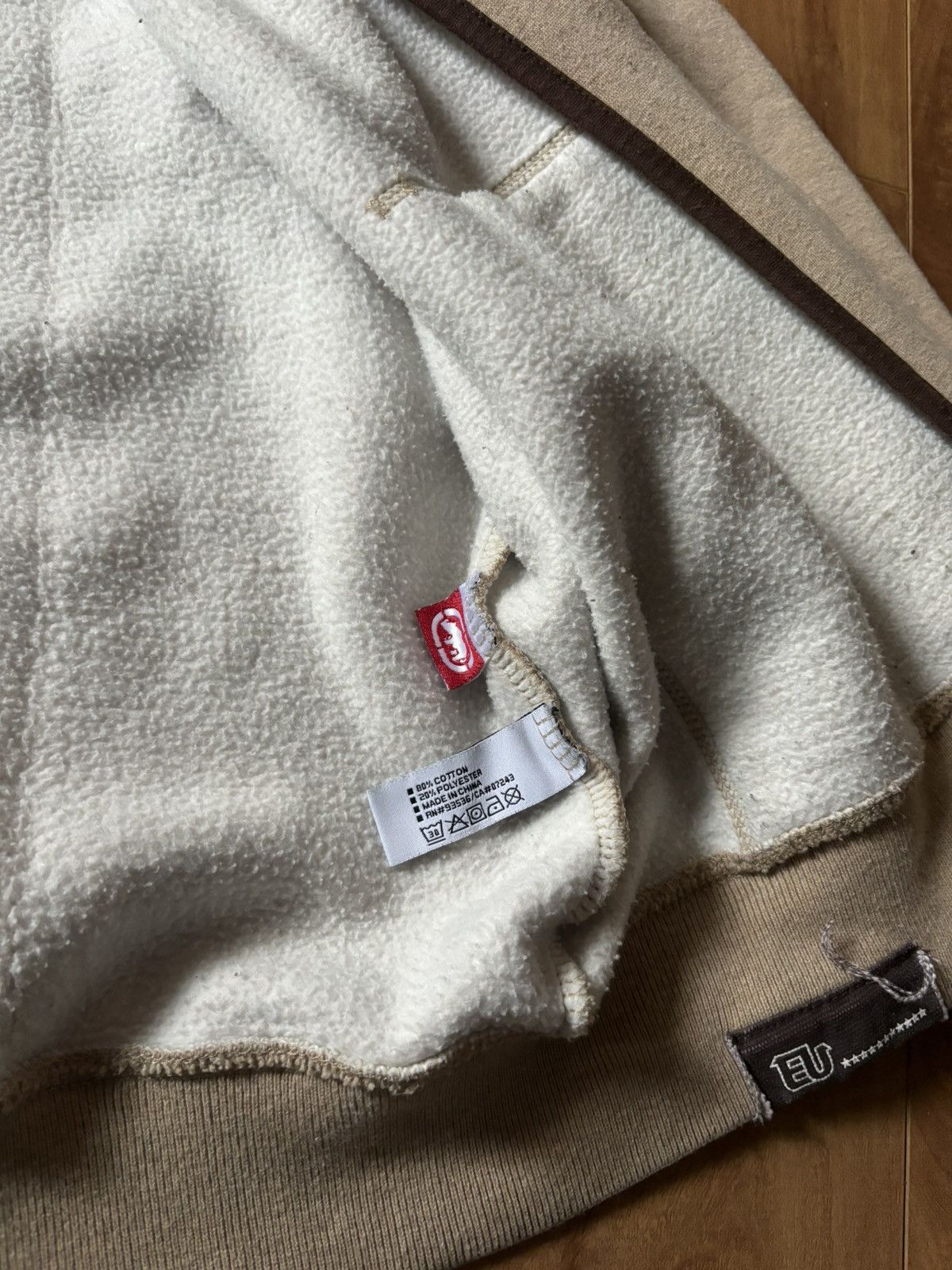 Ecko Unltd. Y2k Echo Unltd cream graphic embroidered jacket vintage Size US XL / EU 56 / 4 - 9 Thumbnail