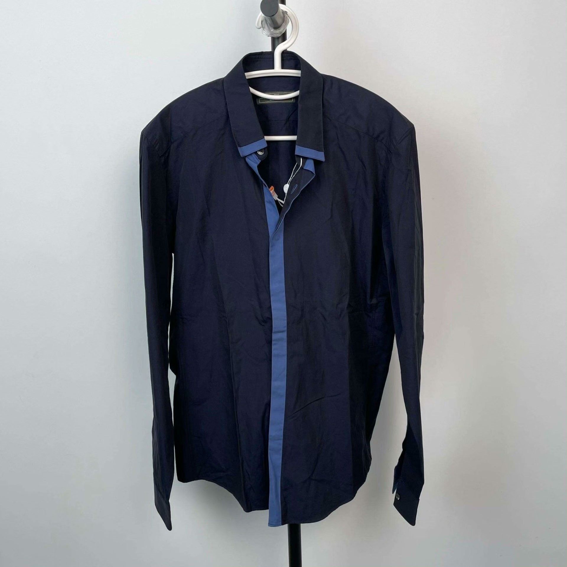 Salvatore Ferragamo Salvatore Ferragamo Black Shirt S Men Size US S / EU 44-46 / 1 - 1 Thumbnail