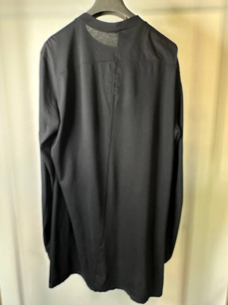 Rick Owens Rick Owens Black long-sleeved T-shirt Size US L / EU 52-54 / 3 - 4 Thumbnail