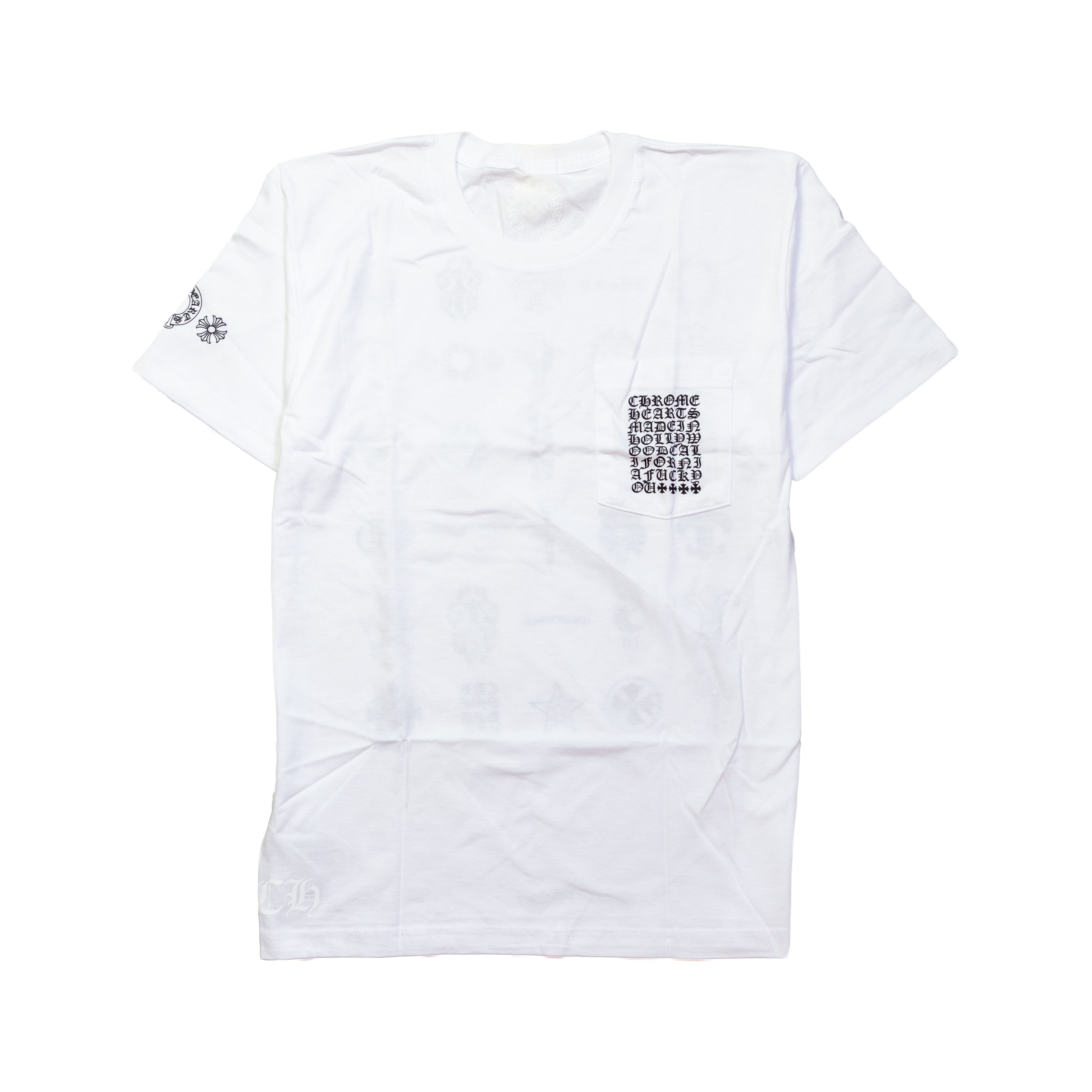 Chrome Hearts Chrome Hearts Gradient Logo T-Shirt White Size XS / US 0-2 / IT 36-38 - 2 Thumbnail