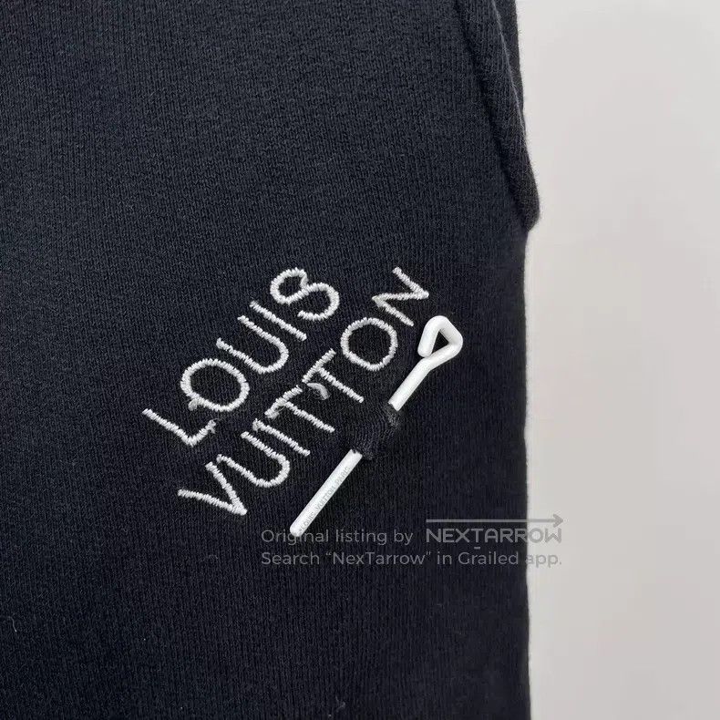 Louis Vuitton Louis Vuitton size s Black paperclip track pants Size US 28 / EU 44 - 5 Thumbnail
