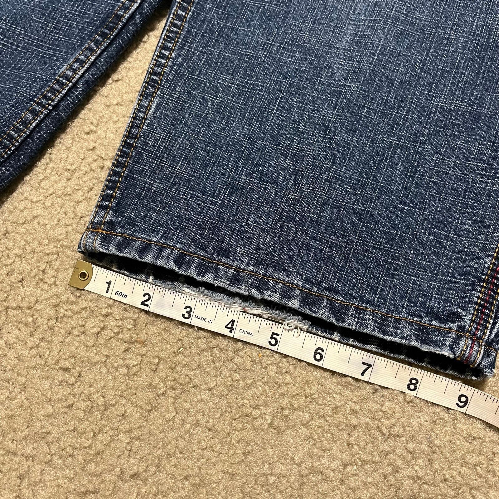 U.S. Polo Assn. U.S. Polo ASSN Y2K Baggy Acid Washed Wide Leg Blue Jeans Size US 36 / EU 52 - 7 Thumbnail