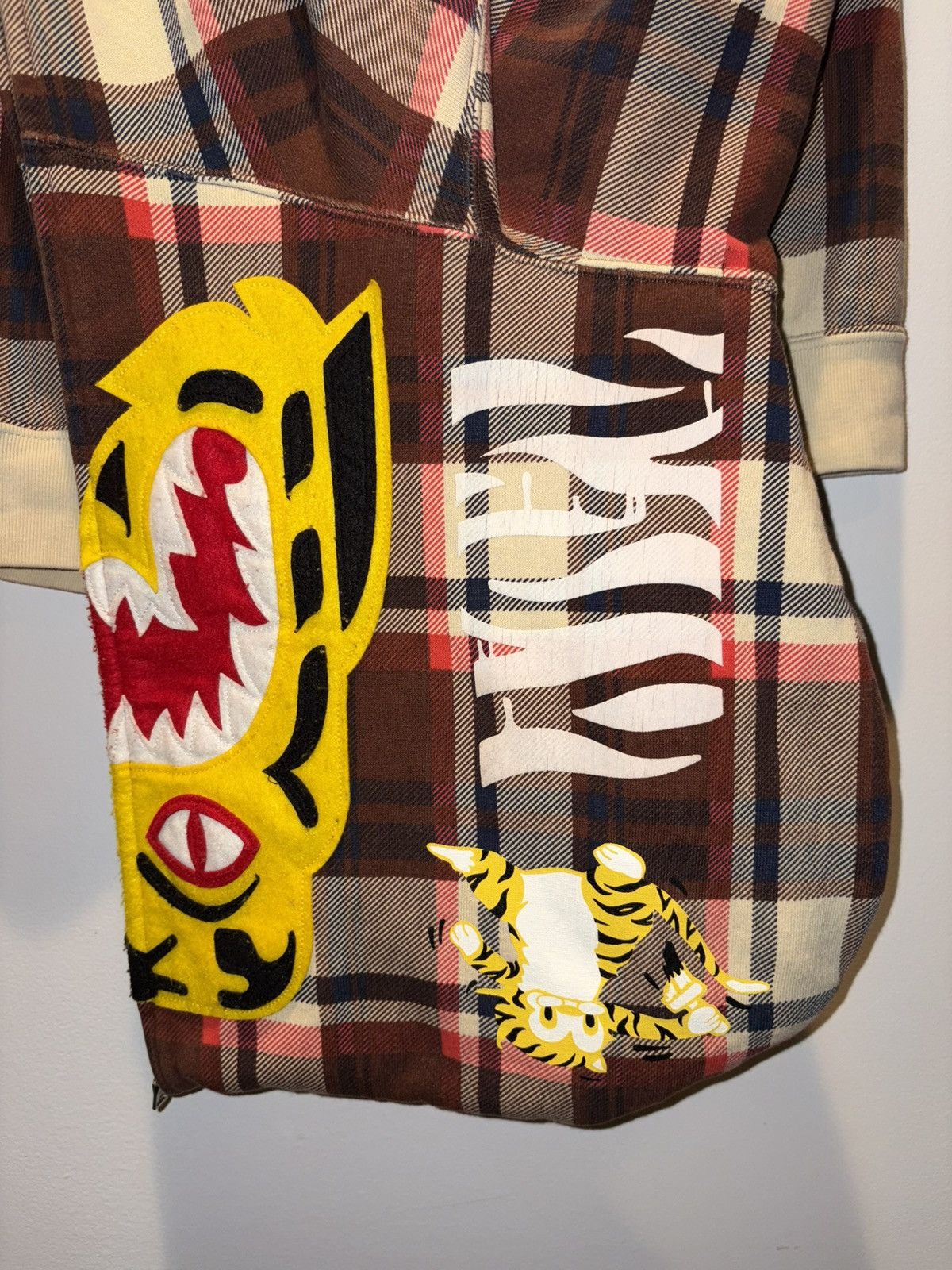 Bape BAPE x Hanshin Tigers Rare Plaid Full Zip Size US M / EU 48-50 / 2 - 6 Thumbnail