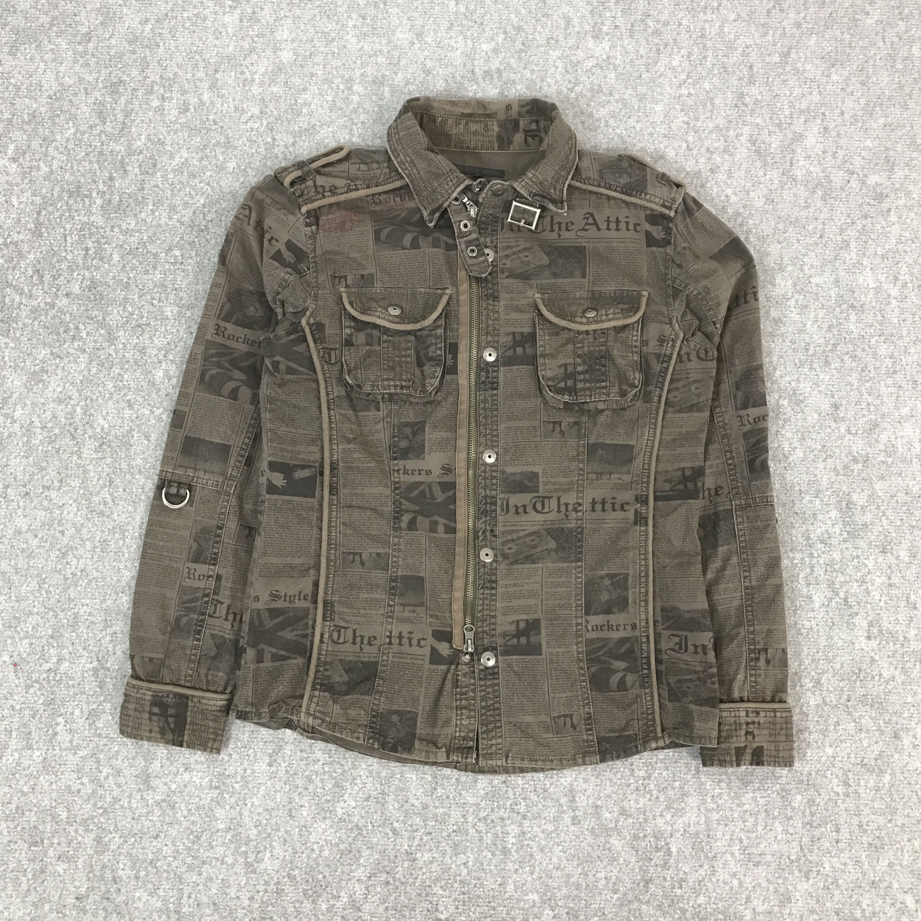 In The Attic IN THE ATTIC IFSIXWASNINE MONOGRAM DESIGN JACKET Size US L / EU 52-54 / 3 - 1 Thumbnail