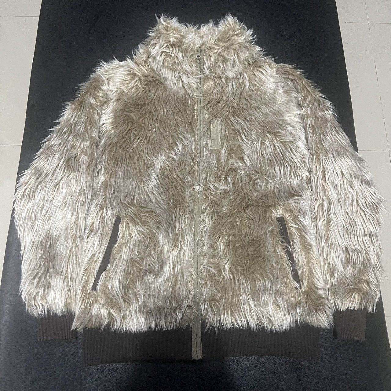 Japanese Brand RARE Gym Master Faux Fur Reversible Jacket Yohji Opium Style Size US M / EU 48-50 / 2 - 5 Thumbnail
