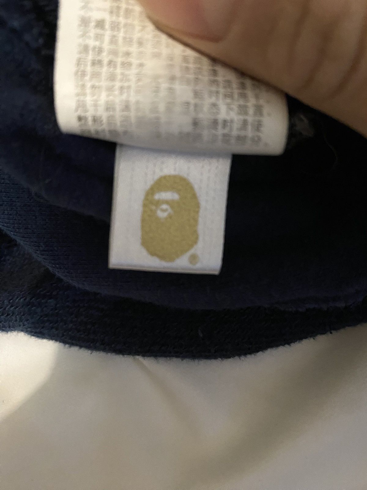 Bape Bape shark pullover navy Size US M / EU 48-50 / 2 - 10 Thumbnail