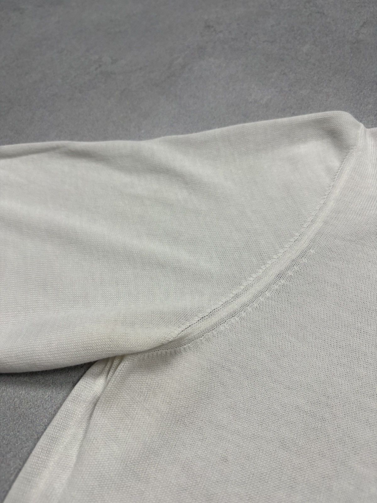 Jil Sander Jil Sander Archive Knit Panel Minimalist Tee Italy 2000s Y2K Size M / US 6-8 / IT 42-44 - 12 Thumbnail