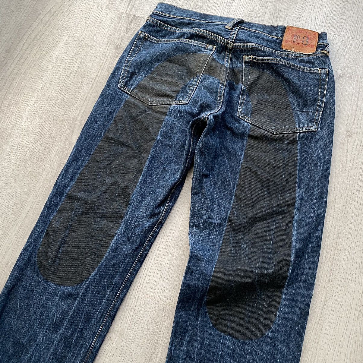image of Evisu Japan Lot 0001 No3 Denim Jeans in Blue, Men's (Size 32)