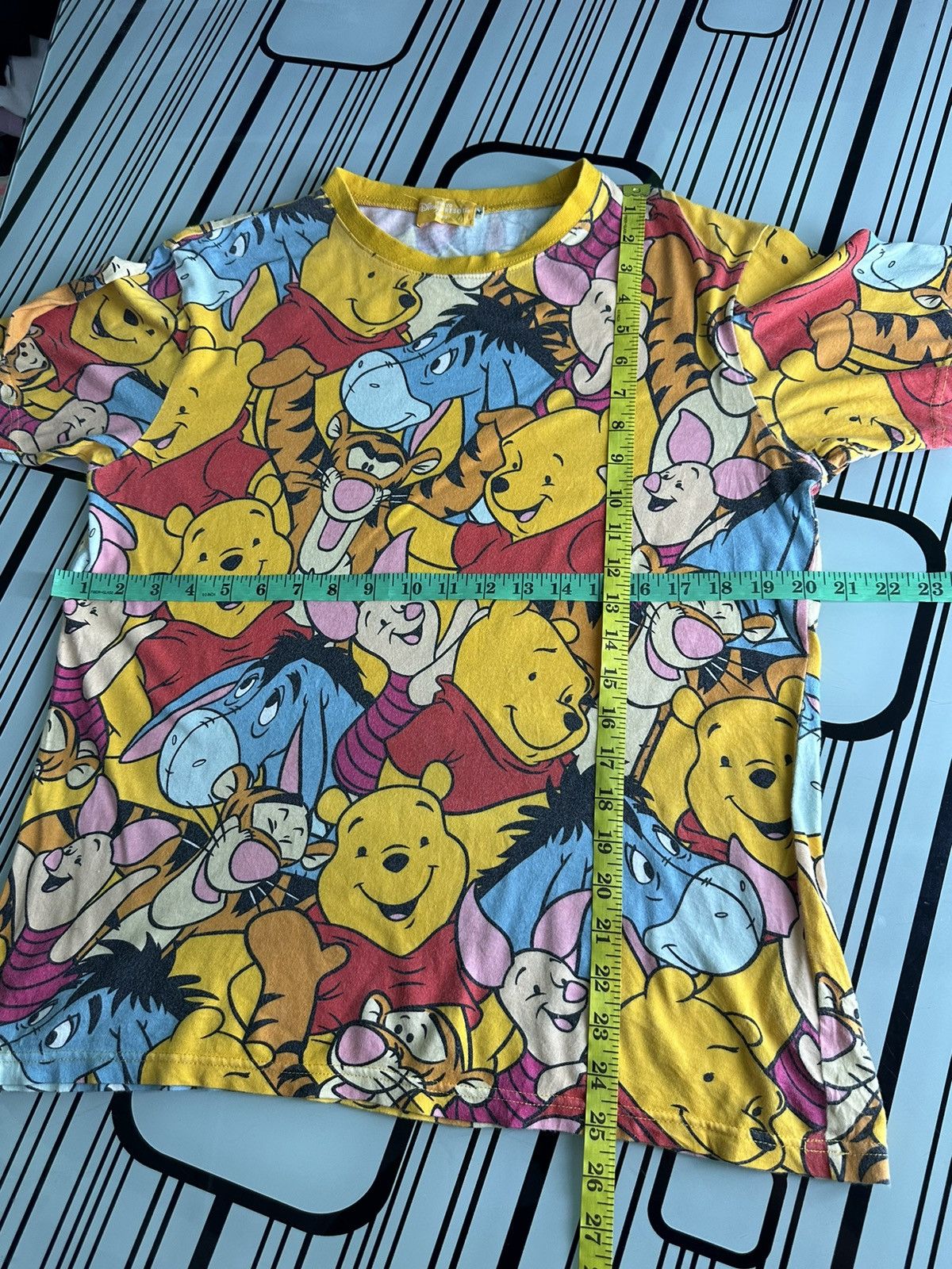 Japanese Brand All Over Print WinnieThe Pooh Shirt Tee Size US M / EU 48-50 / 2 - 6 Thumbnail