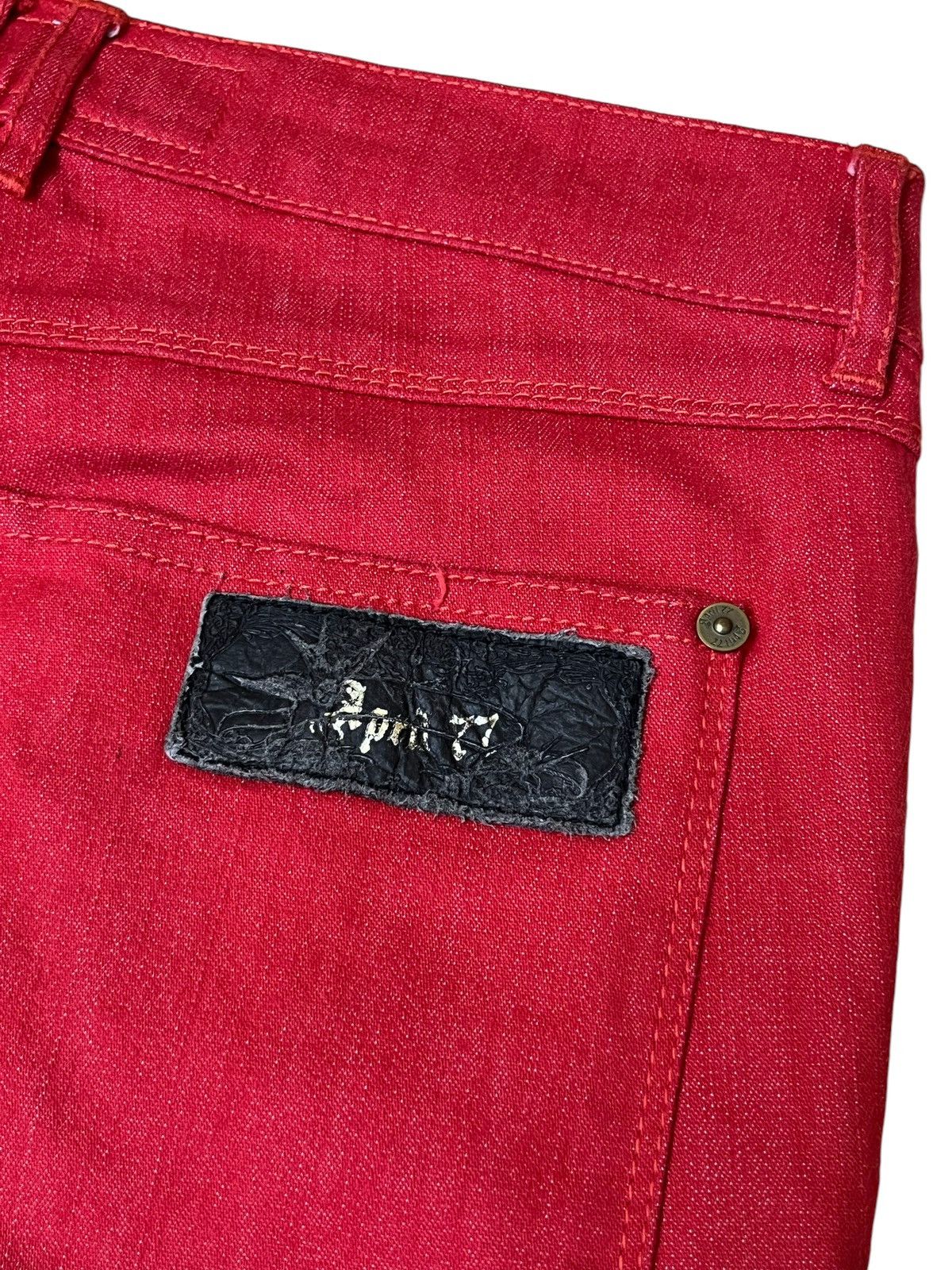 April 77 APRIL 77 JOEY COLORDRIVE SLIM FIT JEANS Size US 31 - 6 Thumbnail