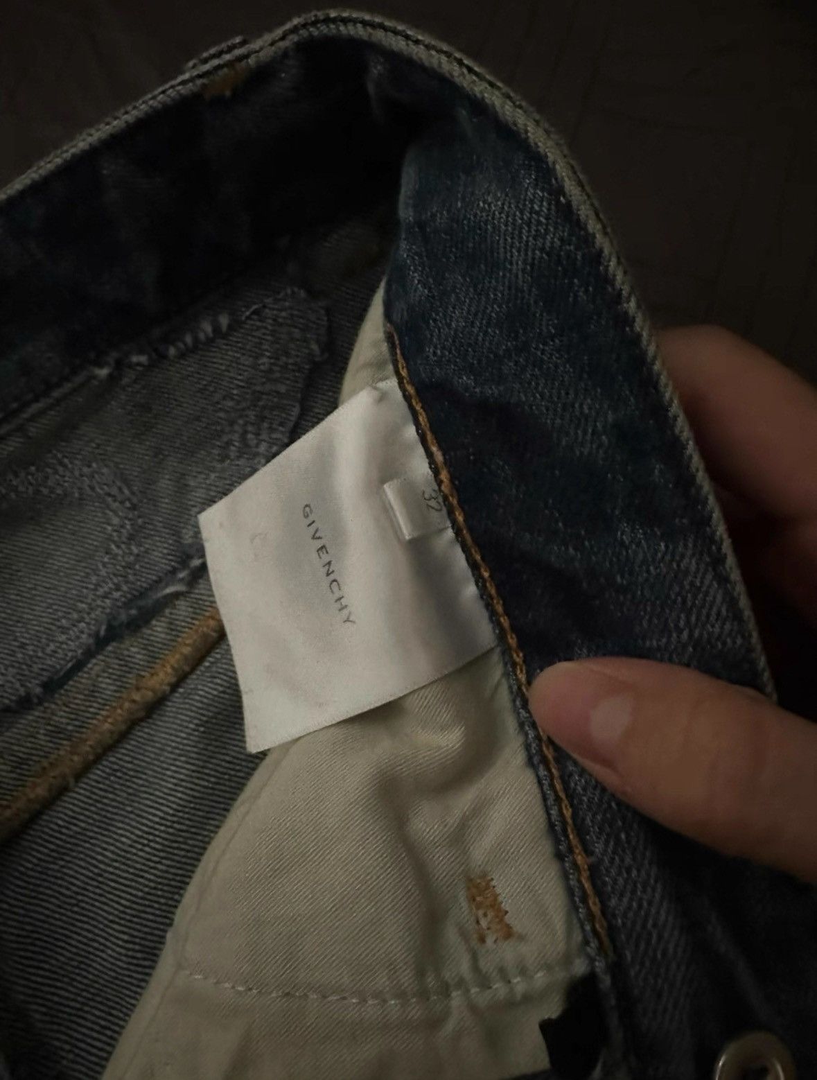 Givenchy Givenchy MMW Boro Jeans Size US 32 / EU 48 - 8 Thumbnail
