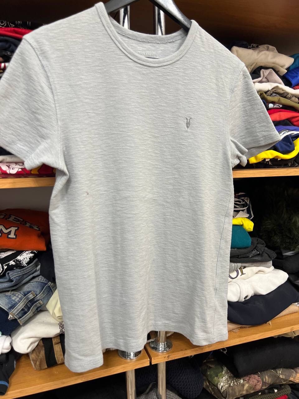 Allsaints Allsaints Logo Sky Blue Hype Crew Tee T-shirt Large Size US S / EU 44-46 / 1 - 4 Thumbnail