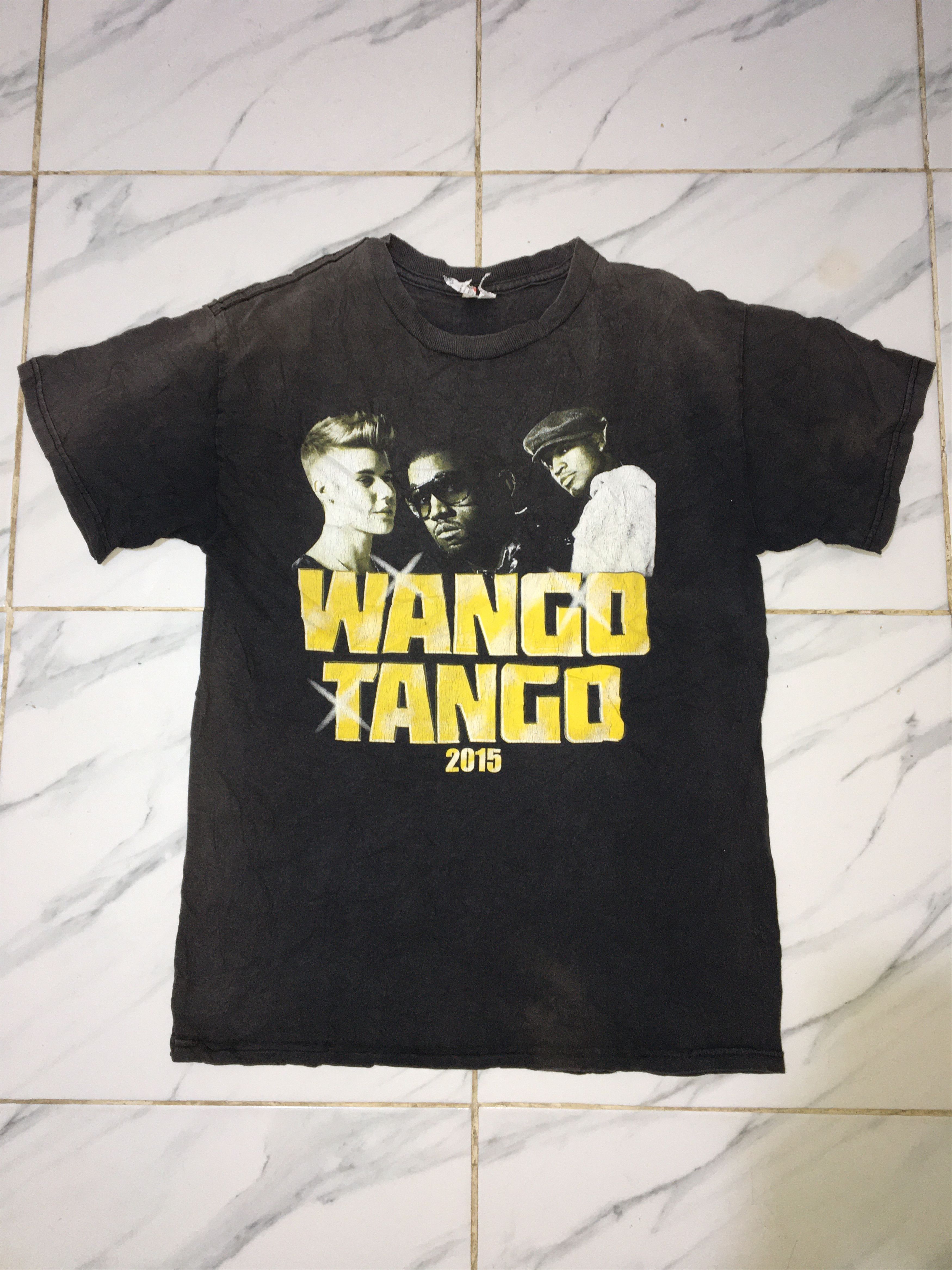 Kanye West Vintage Kanye West,Justin Bieber Wango Tango 2015 Shirt Size US M / EU 48-50 / 2 - 2 Thumbnail