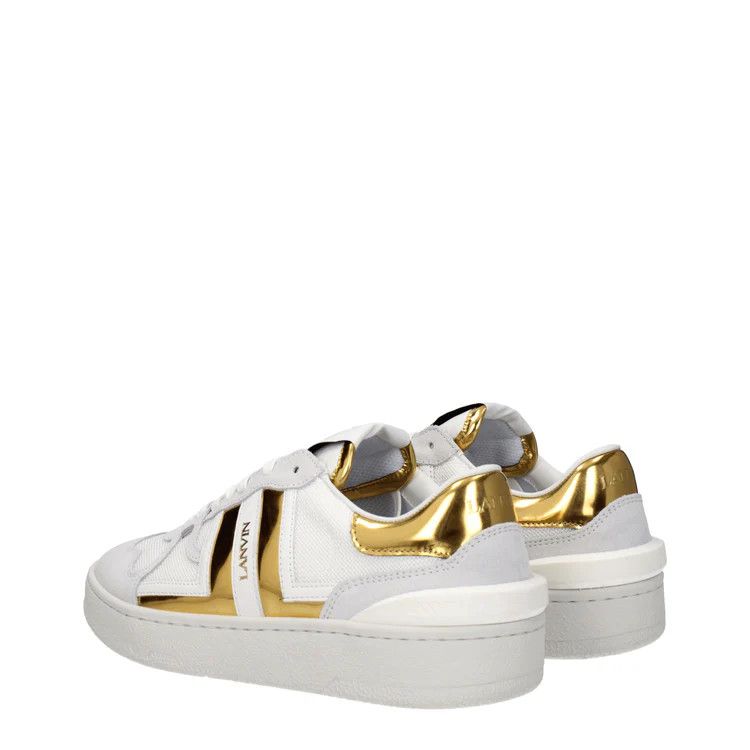 Lanvin ob1o1e1124 Fabric Sneakers in White Size US 6 / IT 36 - 4 Thumbnail