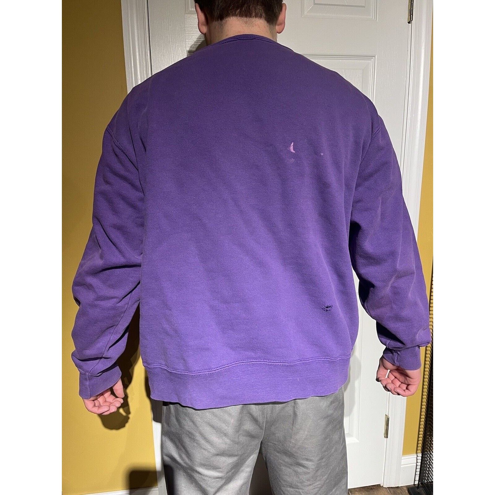 Champion Vintage Champion Sweatshirt Mens Size XL Purple USA Made 80s Size US XL / EU 56 / 4 - 2 Thumbnail
