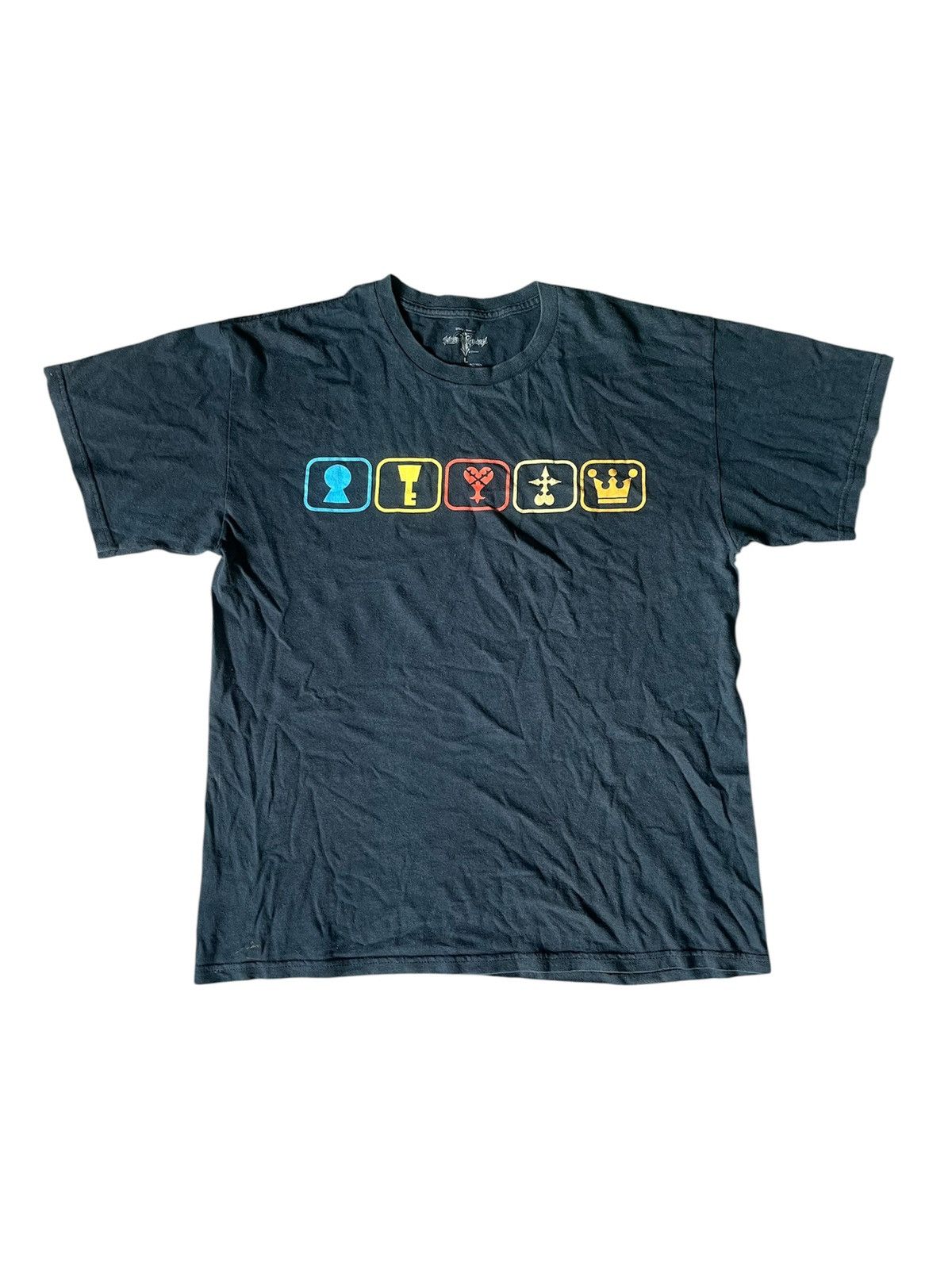 Disney Kingdom Hearts 5 Icons T-Shirt
