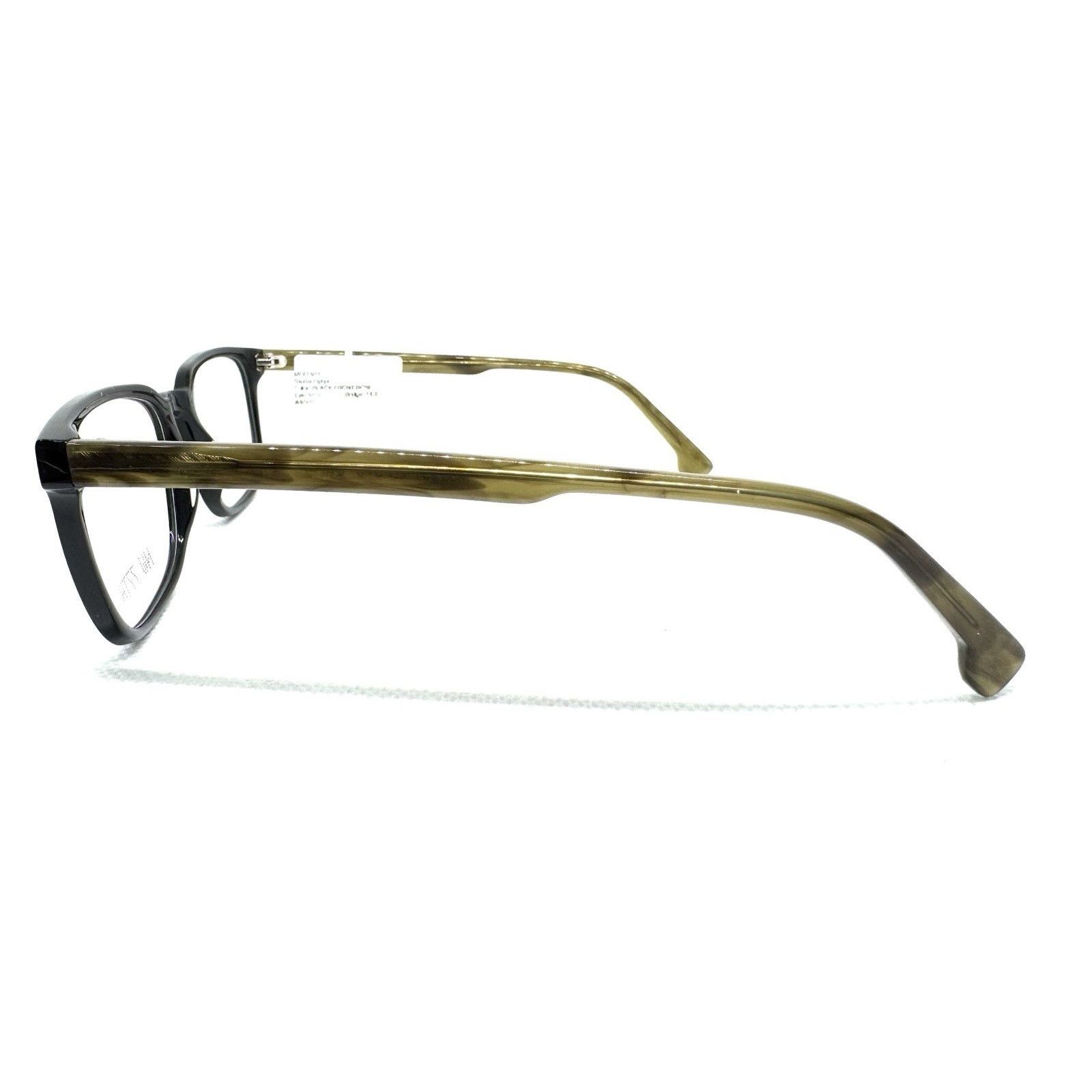 Other NW 77TH USA 951 BLACK BONE AUTHENTIC EYEGLASSES FRAMES 51-18 Size ONE SIZE - 3 Thumbnail