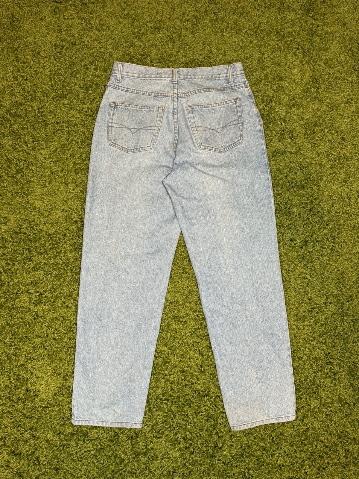 Anchor Blue × Vintage Vintage Anchor Blue Baggy Denim Jeans Size US 33 - 2 Thumbnail