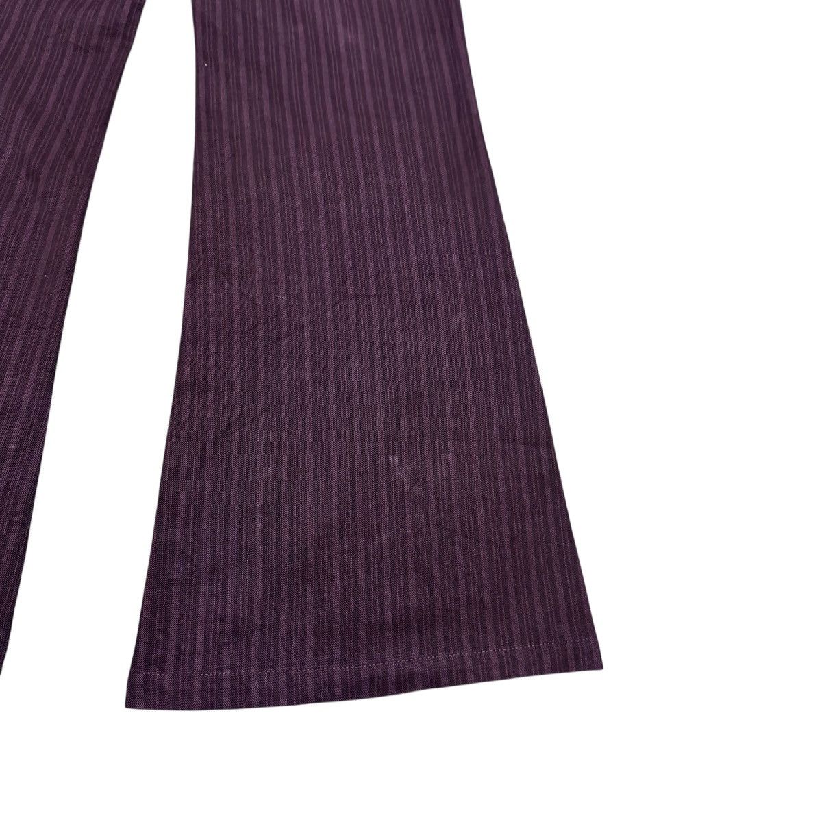 Tornado Mart Tornado Mart expose Button Pinstriped Flare Pants Size US 28 / EU 44 - 14 Thumbnail