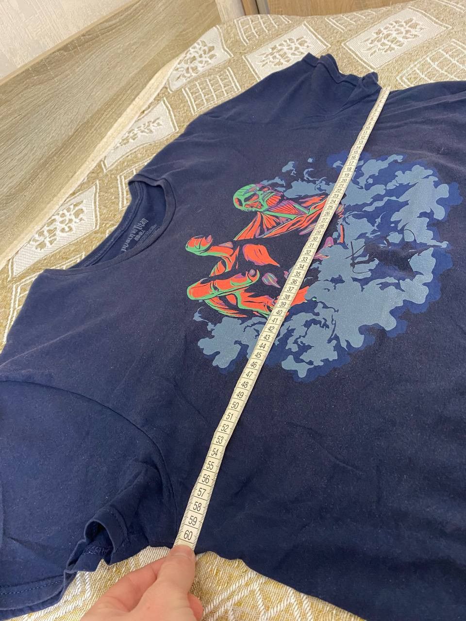 Anime 🔥 Attack On Titan AOT Season 2 Vintage Anime T Shirt Japan Size US XL / EU 56 / 4 - 13 Thumbnail