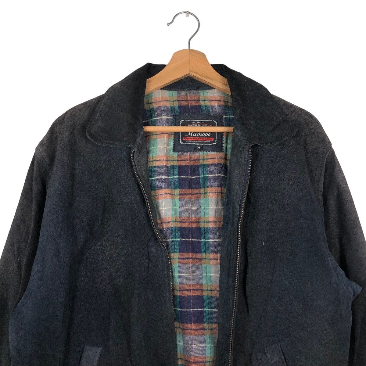 Japanese Brand 🔥Biker Genuine Leather Jacket Machope Issey Miyake Blanket Size US M / EU 48-50 / 2 - 3 Thumbnail
