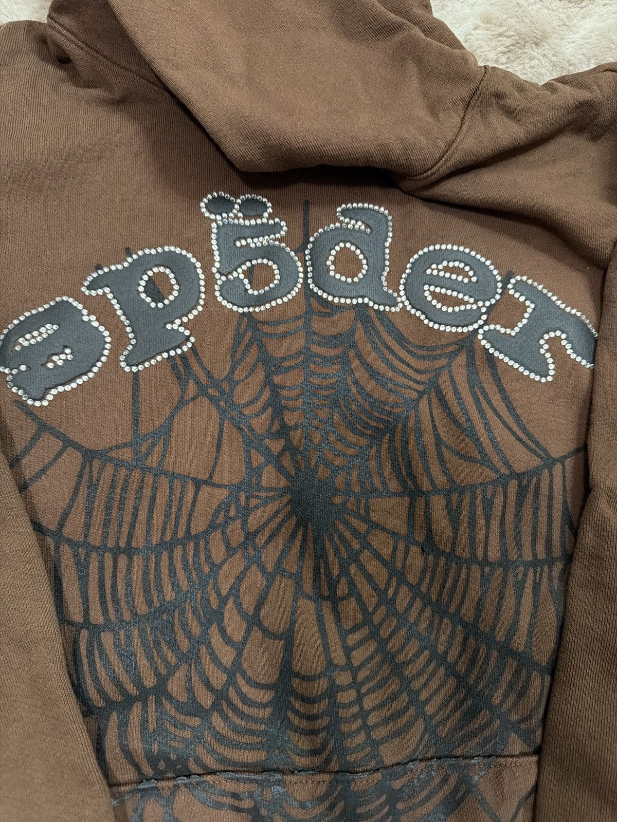 Sp5der Sp5der Rhinestone Hoodie Size US L / EU 52-54 / 3 - 2 Thumbnail