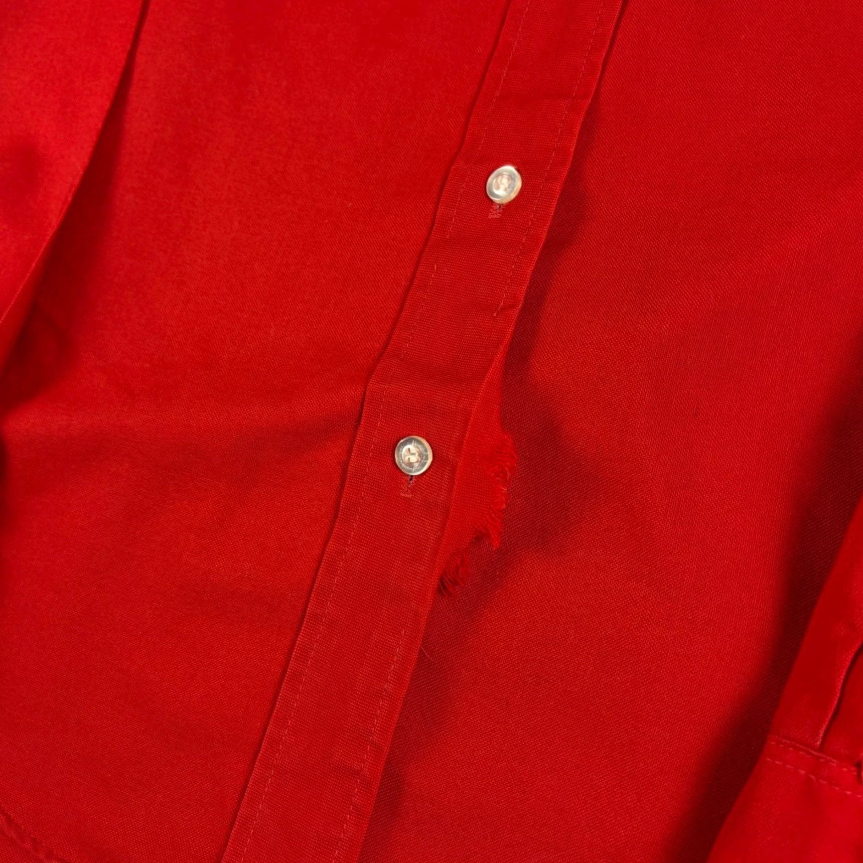 Vintage VINTAGE Glenbrooke Jr Penn-Prest Red Button Down Shirt Long Sleeve Solid Shirt S Red 70s Preppy Mens Boys Size US S / EU 44-46 / 1 - 5 Thumbnail