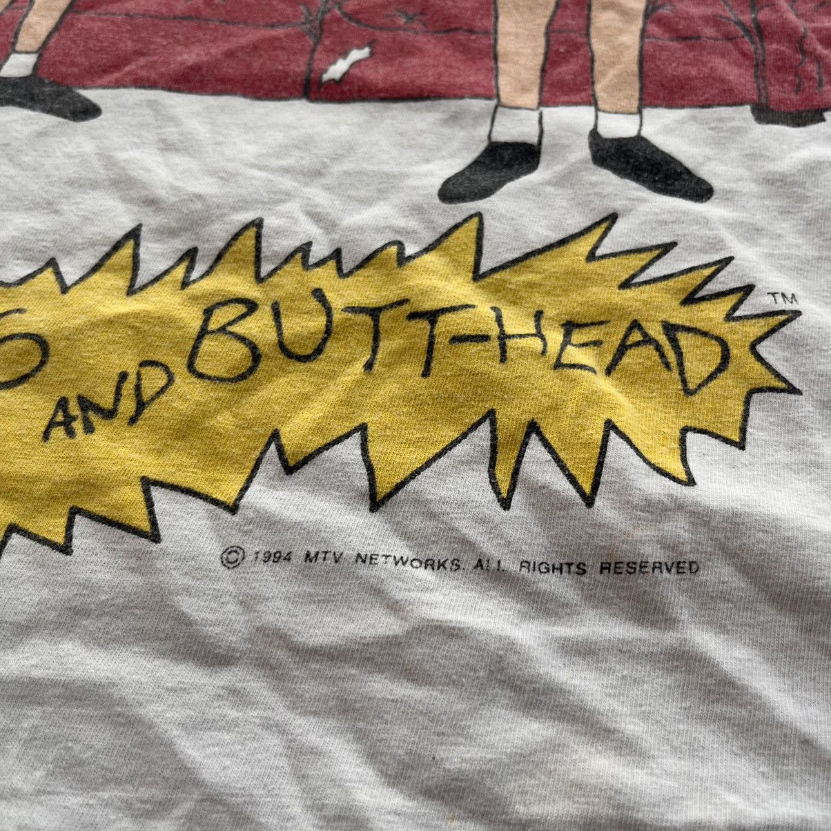 Cartoon Network × Mtv × Vintage Vintage 1994 Beavis and Butt-Head MTV T-Shirt Size US L / EU 52-54 / 3 - 3 Thumbnail