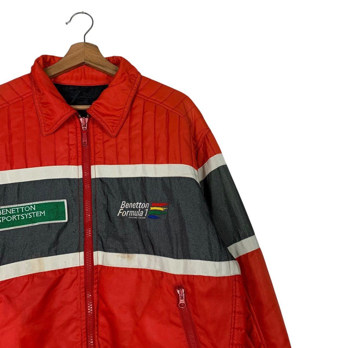 Benetton Benetton Formula 1 Racing Team Bomber Jacket Size US L / EU 52-54 / 3 - 5 Thumbnail