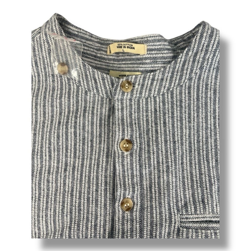 Other Orton Brothers 100% Cotton Striped Pullover Top Size Large Size US L / EU 52-54 / 3 - 5 Thumbnail