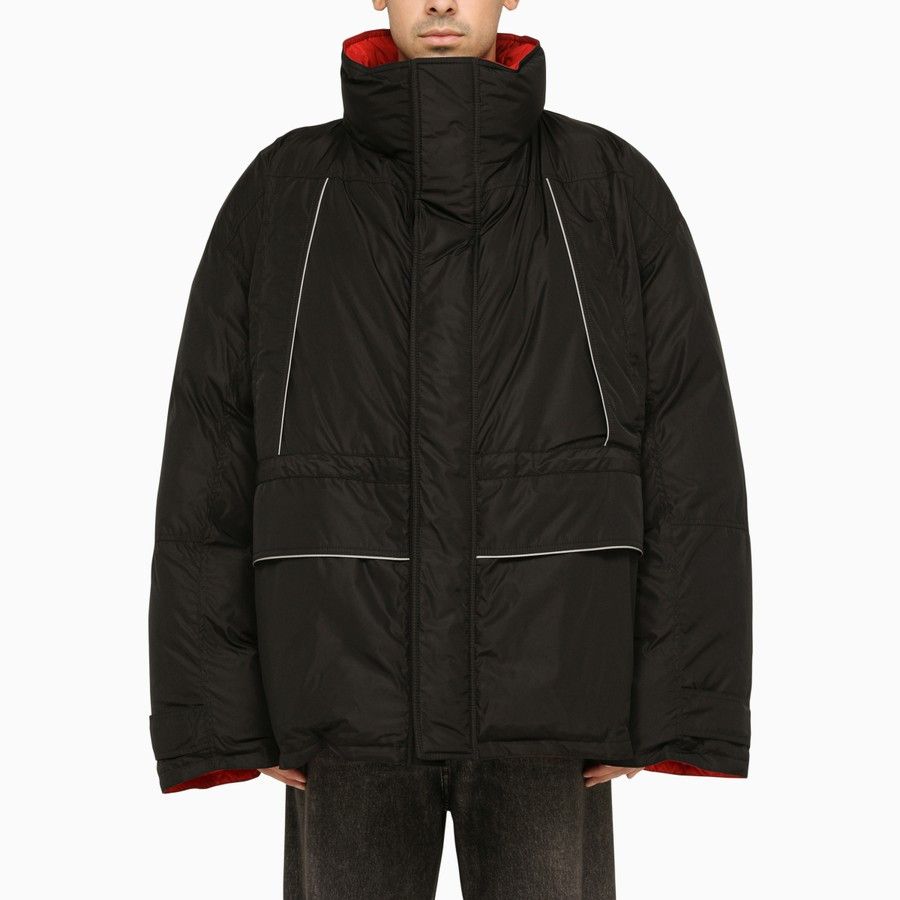 image of Balenciaga O1D2Blof0224 Parkas In Black, Men's (Size Large)
