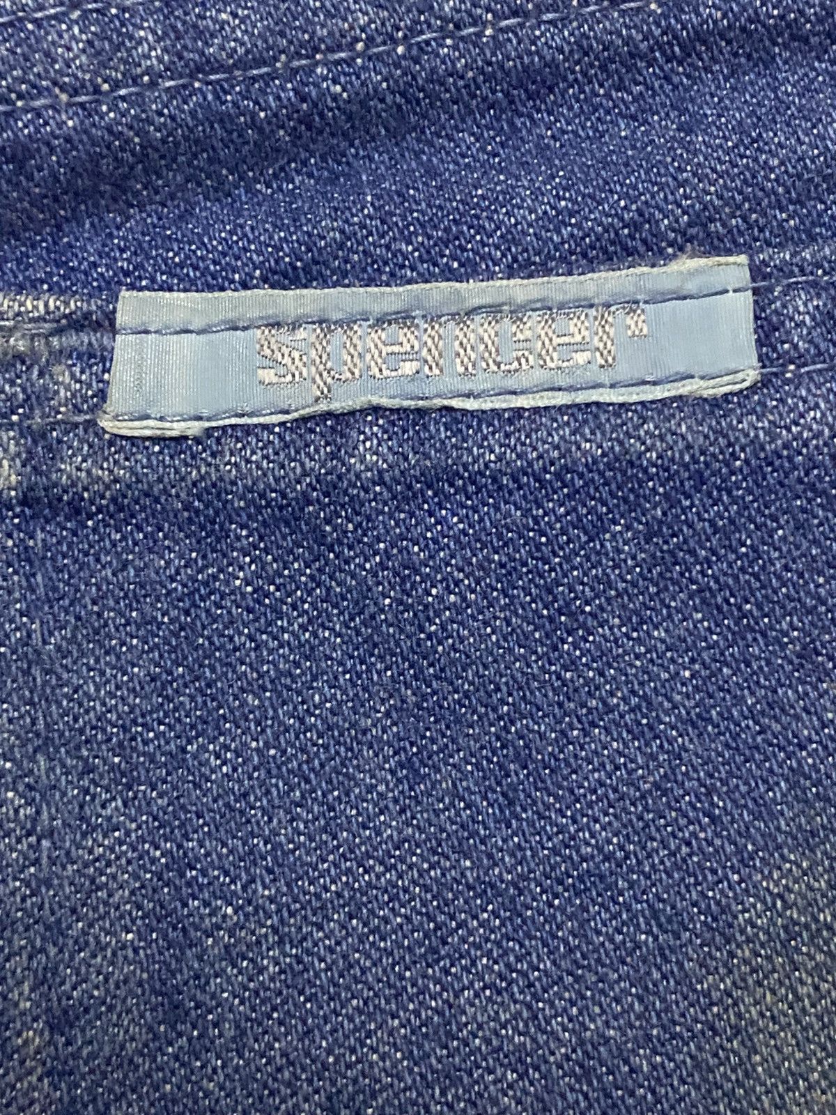 Marks & Spencer Woman Jeans Spencer Blue Wash Bell Bottom Size US 28 / EU 44 - 9 Thumbnail
