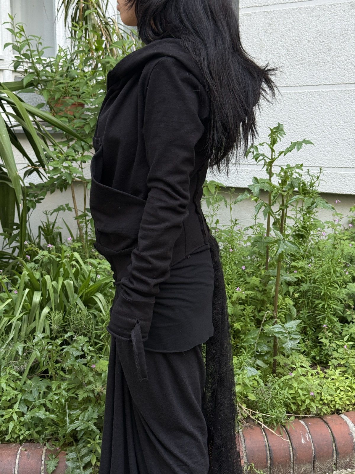 Barbara I Gongini Barbara gongini deconstructed hooded back zip hoodie Size XS / US 0-2 / IT 36-38 - 9 Thumbnail