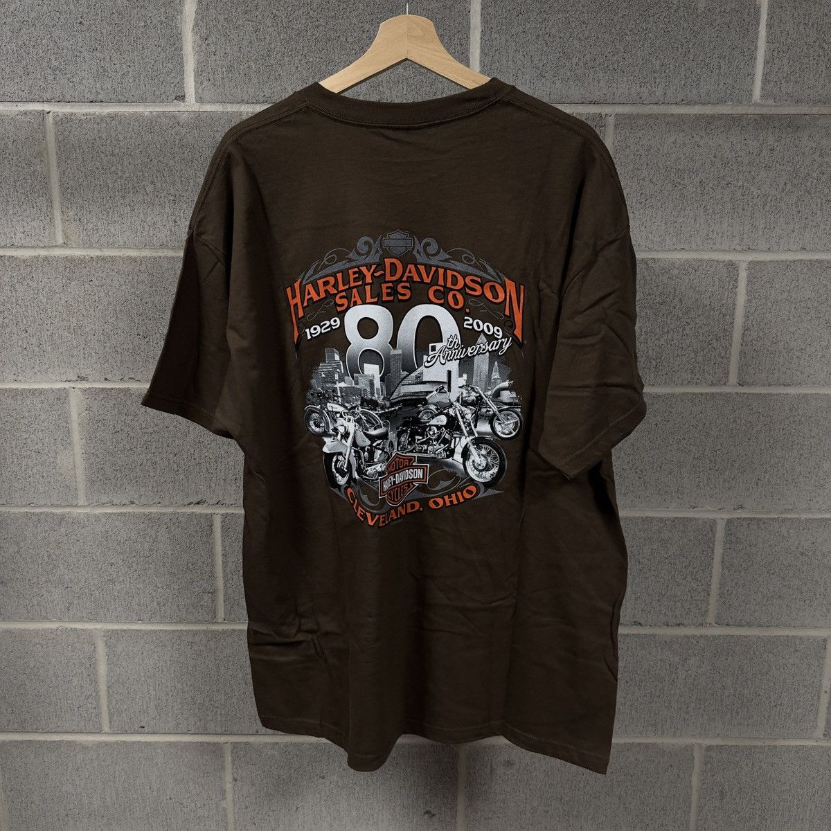 Harley Davidson Harley Davidson Flame Shirt ERD Grunge Chrome Biker WCC Size US XL / EU 56 / 4 - 4 Thumbnail