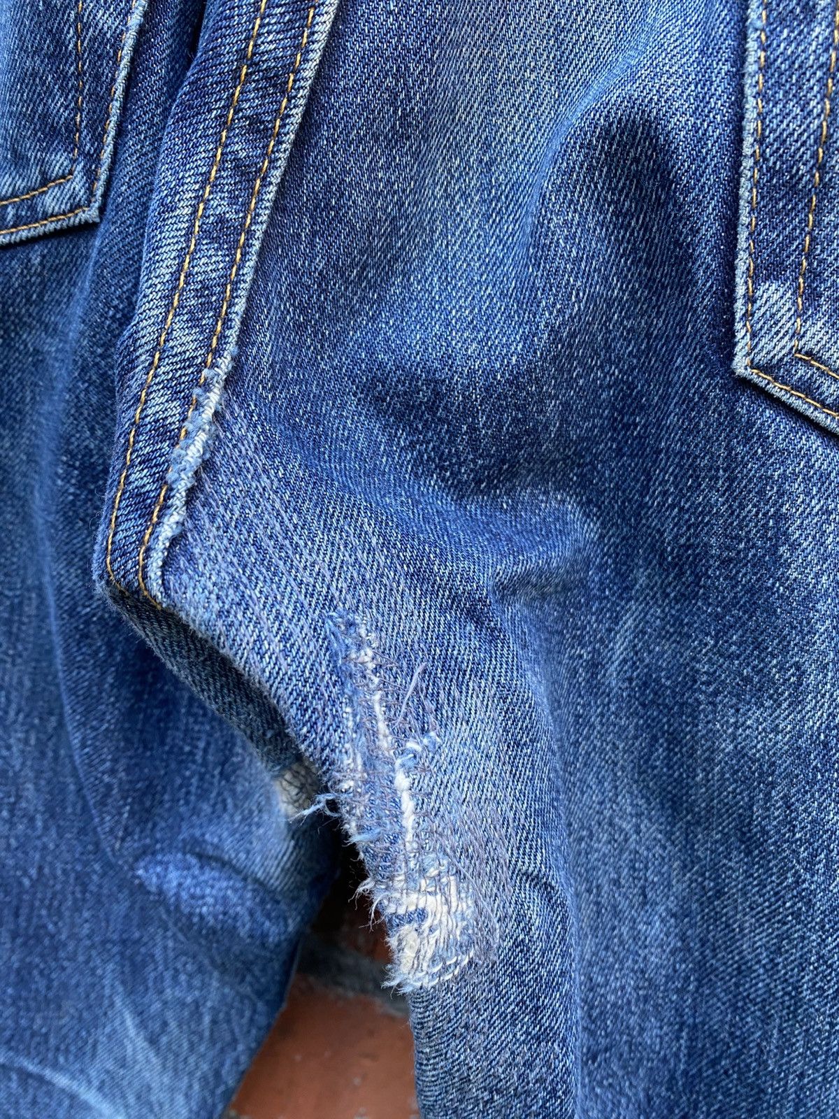 Levi's Vintage Clothing W31x29.5 Vintage levi's 501xx redline distressed repaired Size US 31 - 8 Thumbnail