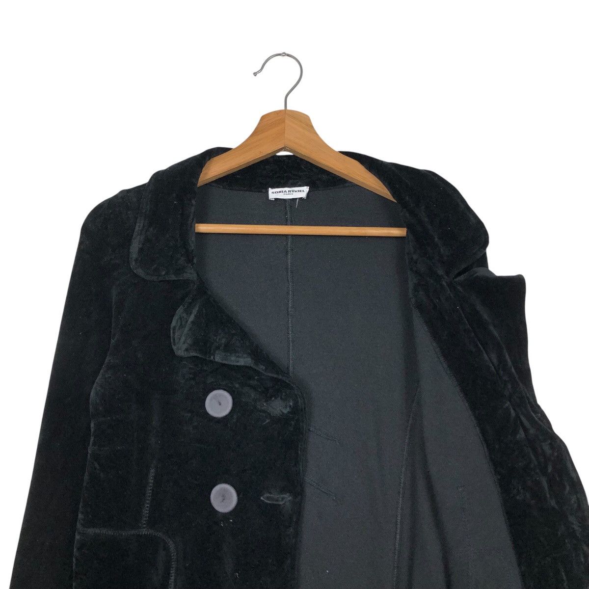 Designer × Japanese Brand × Vintage 📌Vintage Cropped Velvet Jacket Sonia Rykiel Paris Size US M / EU 48-50 / 2 - 15 Thumbnail
